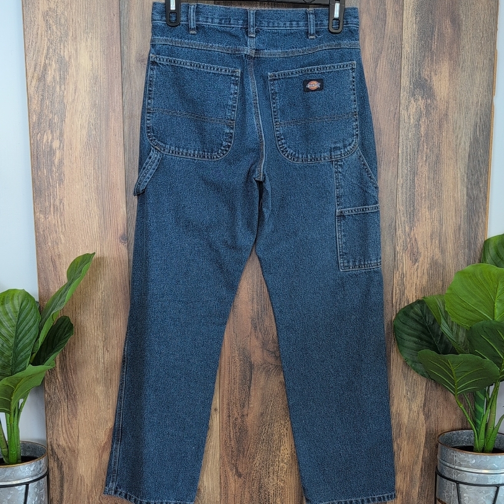 Dickies Men's Blue Straight Jeans 32x32          P157